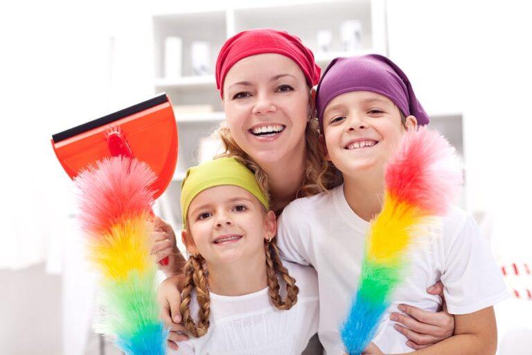 involve kids in housework