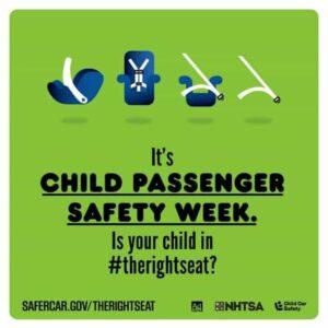 Reality Check! Child Passenger Safety Week.